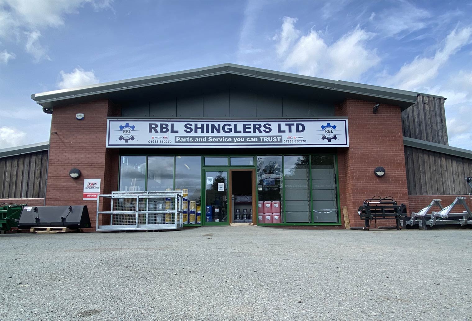 RBL Shinglers Parts store